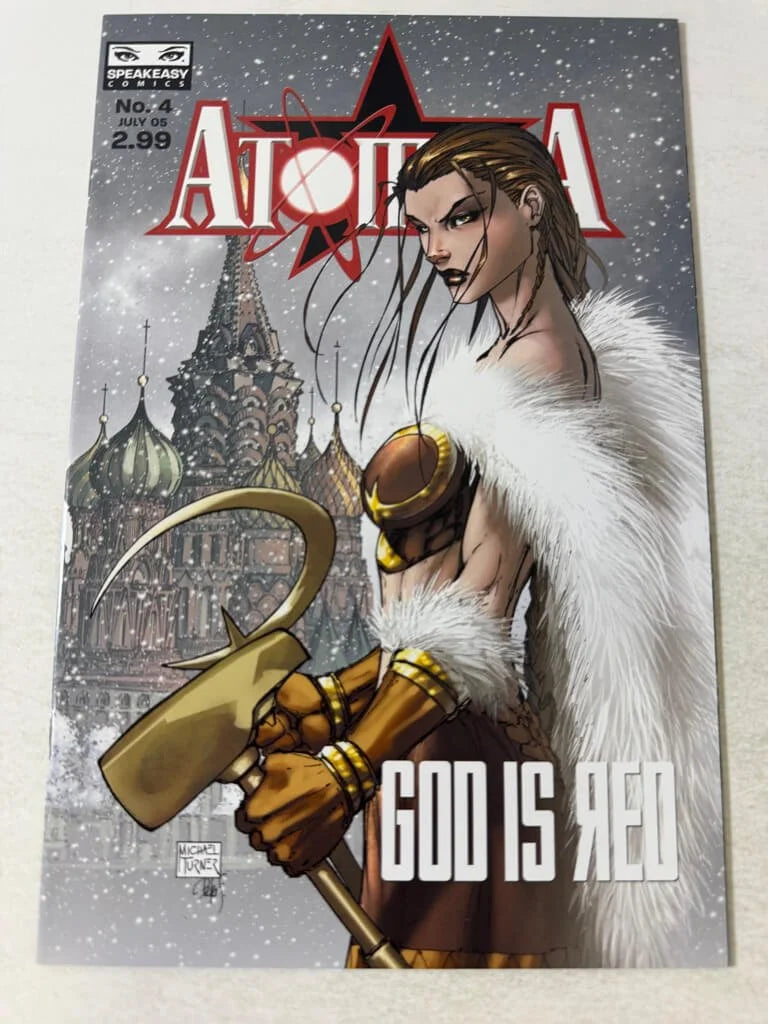ATOMIKA #4 NM Michael Turner Cover