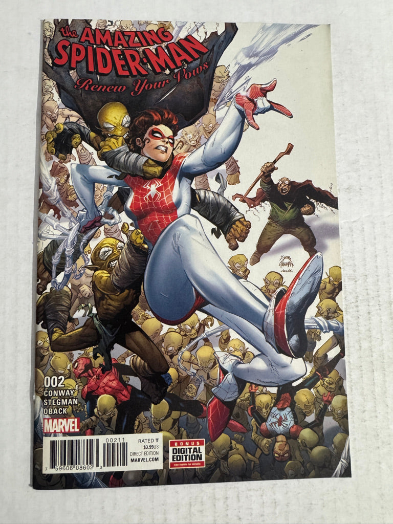 AMAZING SPIDER-MAN RENEW YOUR VOWS #2 Vol 2 NM Ryan Stegman Cover