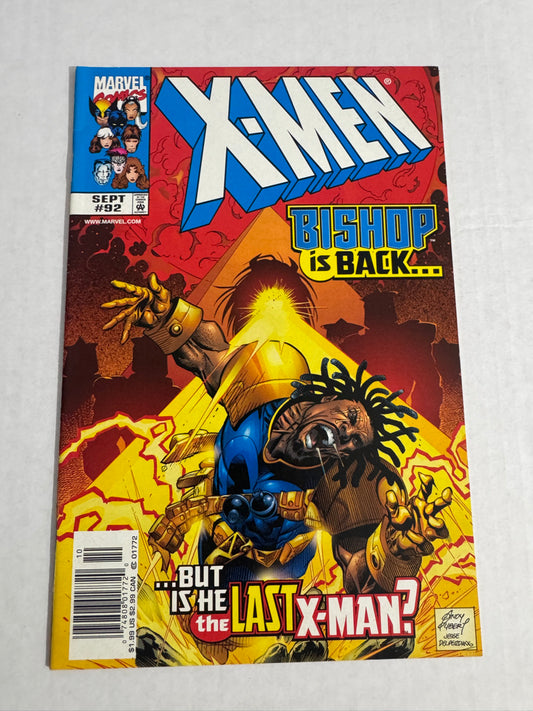 X-MEN #92 VF/NM NEWSSTAND