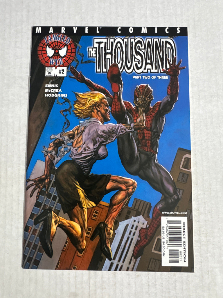SPIDER-MAN'S TANGLED WEB #2 NM- Glenn Fabry Cover