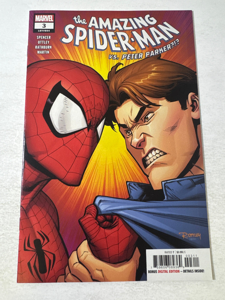 AMAZING SPIDER-MAN #3 Vol 5 NM Ryan Ottley Cover