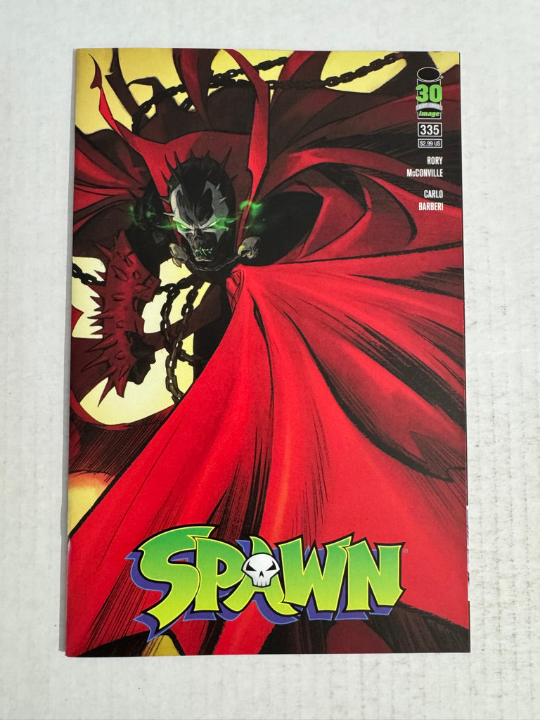 SPAWN #335 NM Toledano Cover