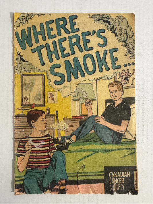 WHERE THERE'S SMOKE GD+ 1965 Canadian PROMO