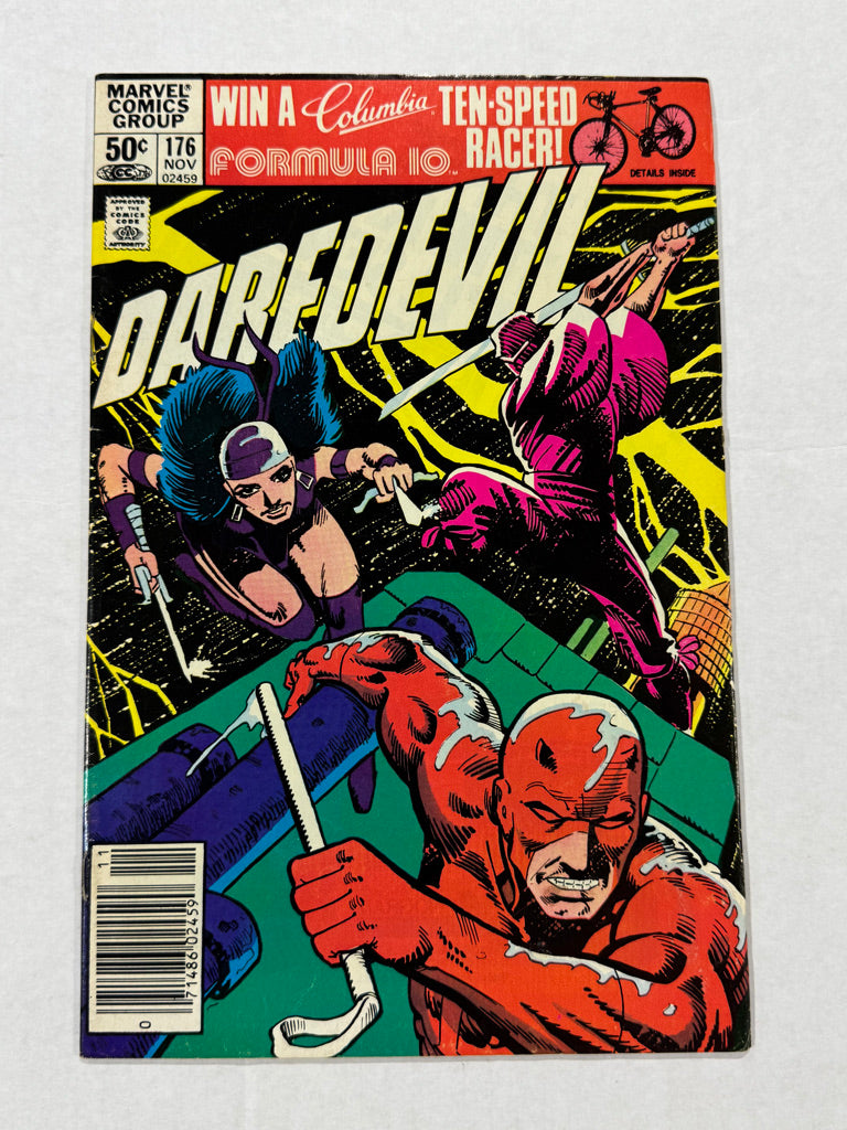 DAREDEVIL #176 VG/FN 1ST APPEARANCE Frank Miller Cover NEWSSTAND