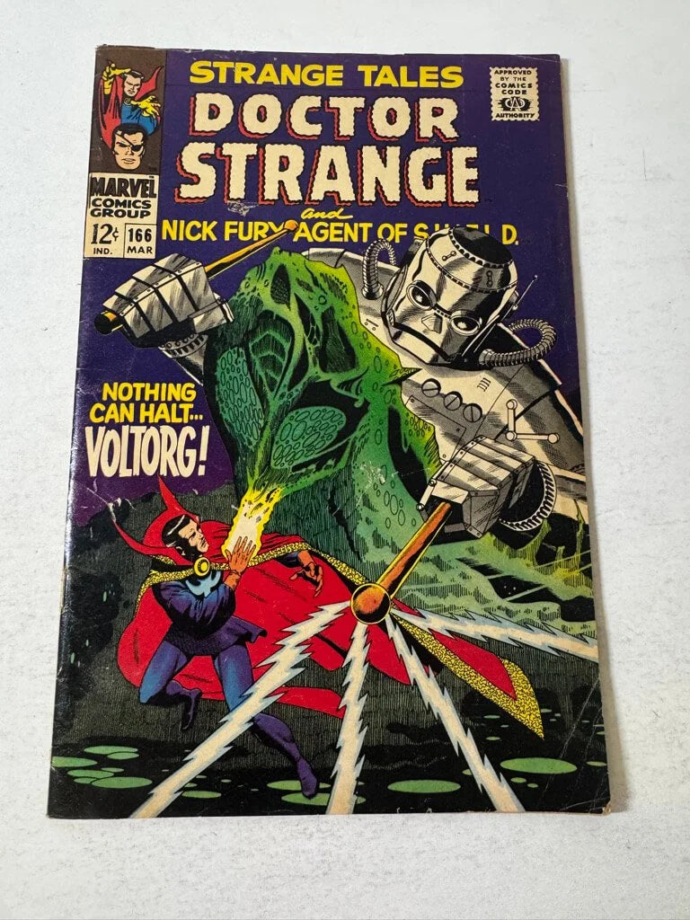 STRANGE TALES #166 VG+