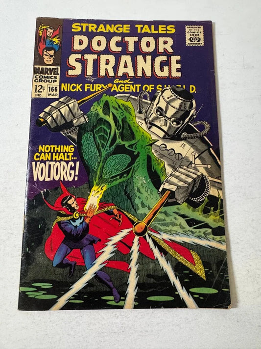 STRANGE TALES #166 VG+