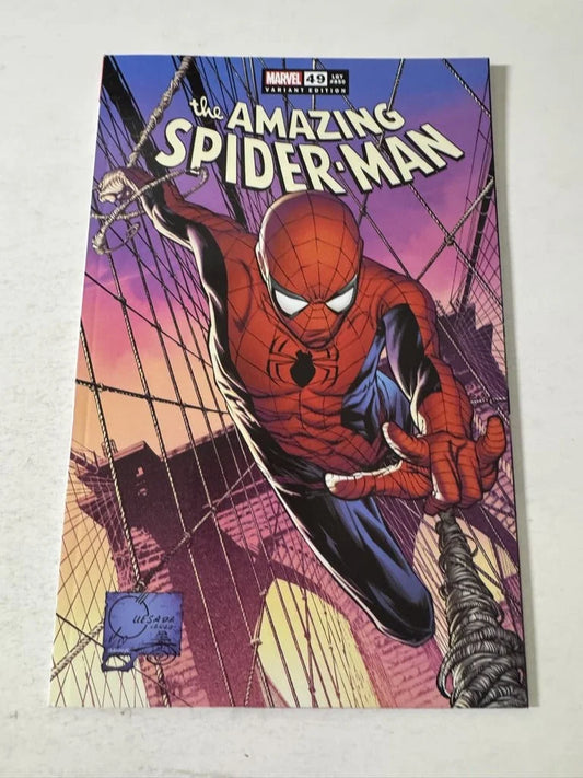 AMAZING SPIDER-MAN #49 Vol 5 NM- 1:50 Joe Quesada Variant