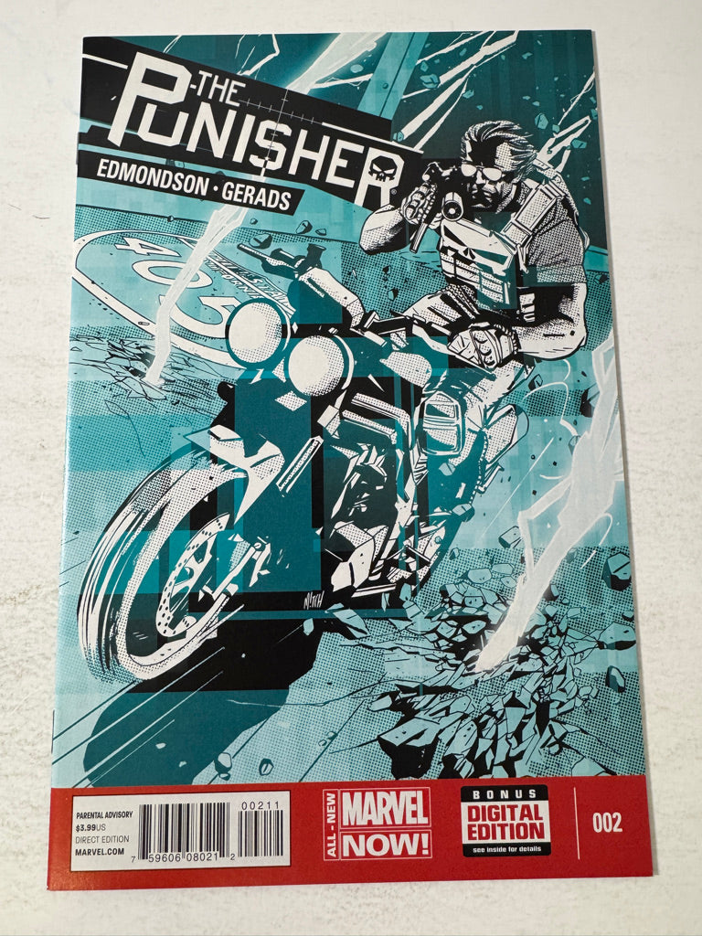 PUNISHER #2 Vol 9 NM Mitch Gerads Cover