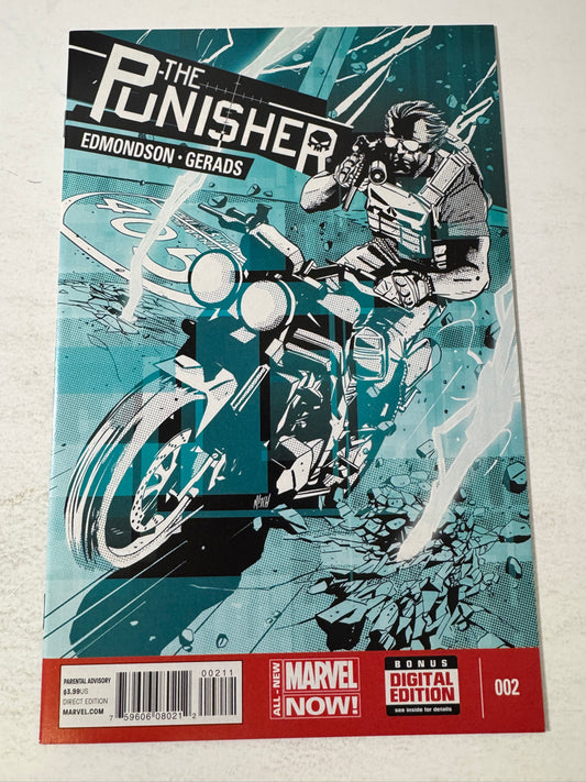 PUNISHER #2 Vol 9 NM Mitch Gerads Cover