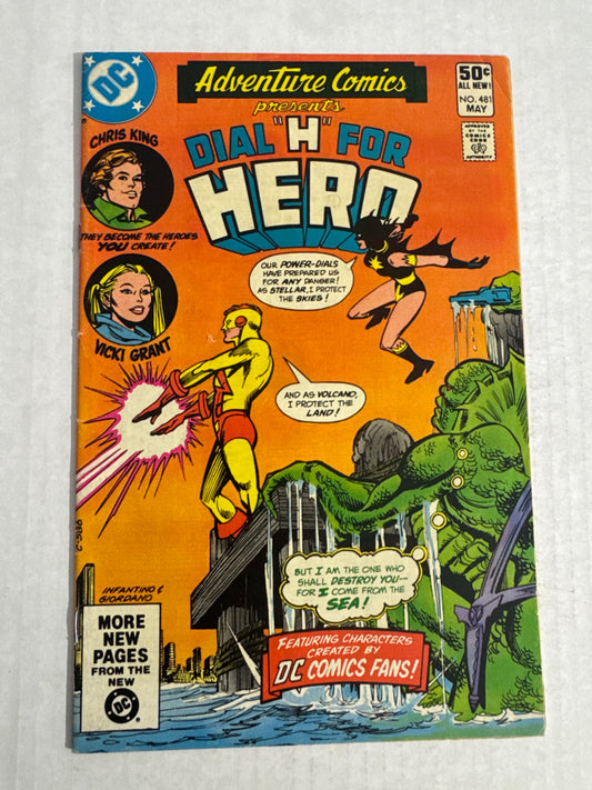 ADVENTURE COMICS #481 VG/FN