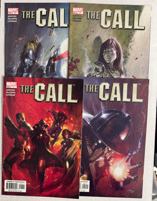 THE CALL #1-4 NM- Gabriele Dell'Otto Cover SET