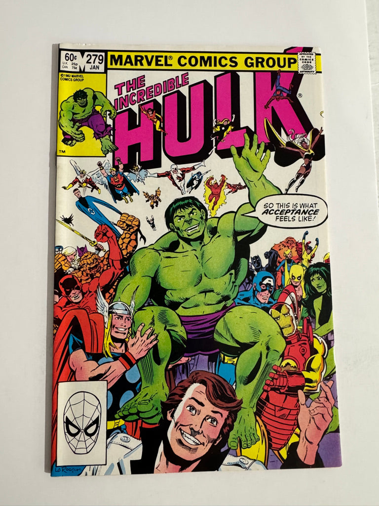 INCREDIBLE HULK #279 NM-