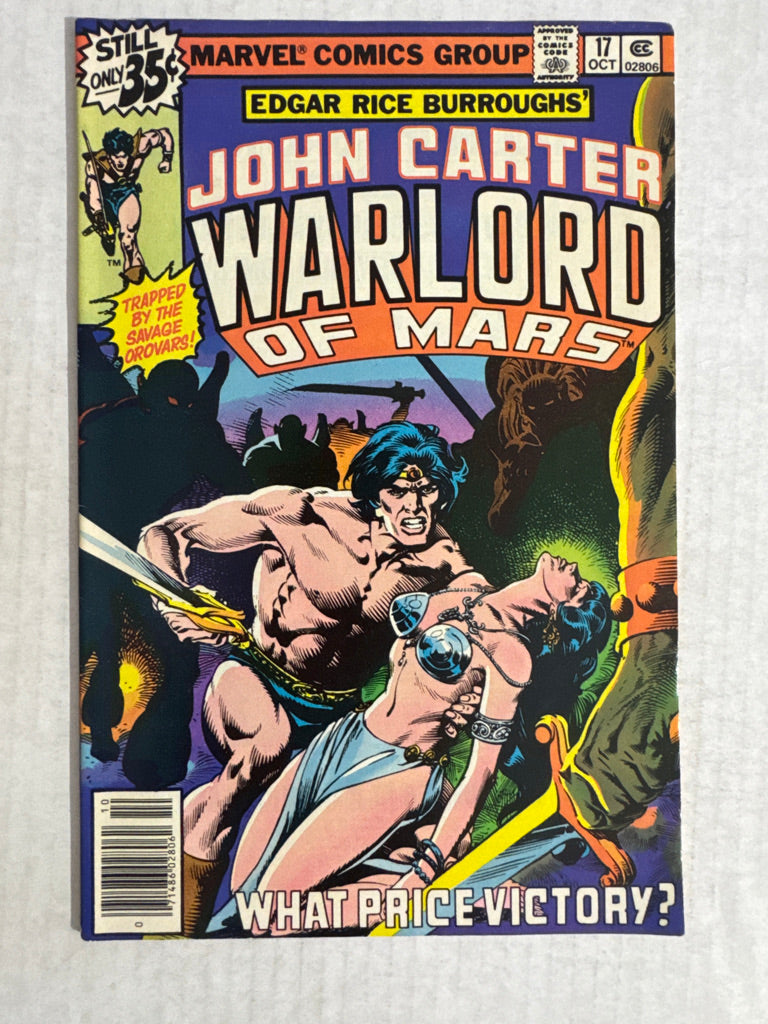 JOHN CARTER WARLORD OF MARS #17 VF+
