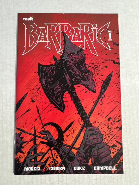 BARBARIC #1 NM- B Hixon Variant