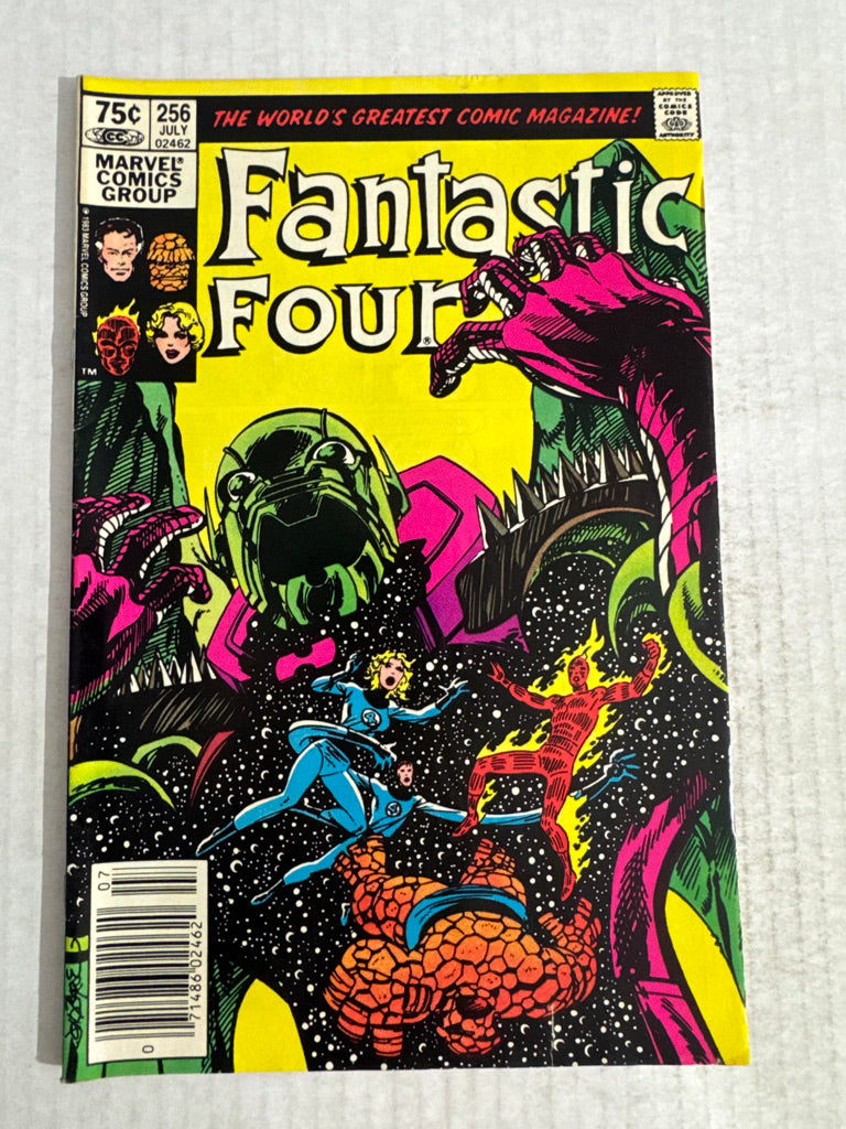 FANTASTIC FOUR #256 FN/VF John Byrne Cover CANADIAN PRICE VARIANT
