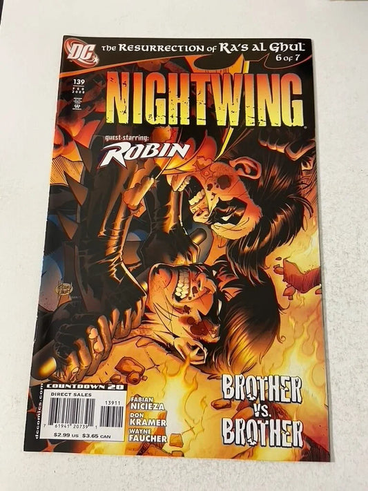 NIGHTWING #139 Vol 2 NM Adam Kubert Cover