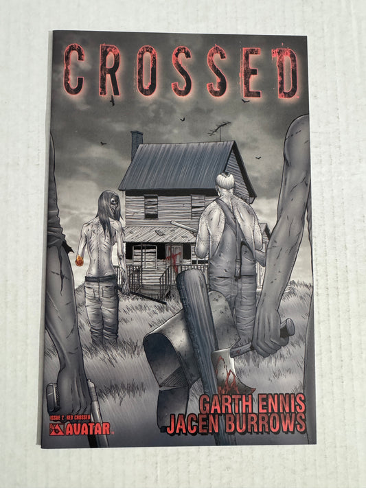 CROSSED #2 NM Jacen Burrows Red Crossed Variant