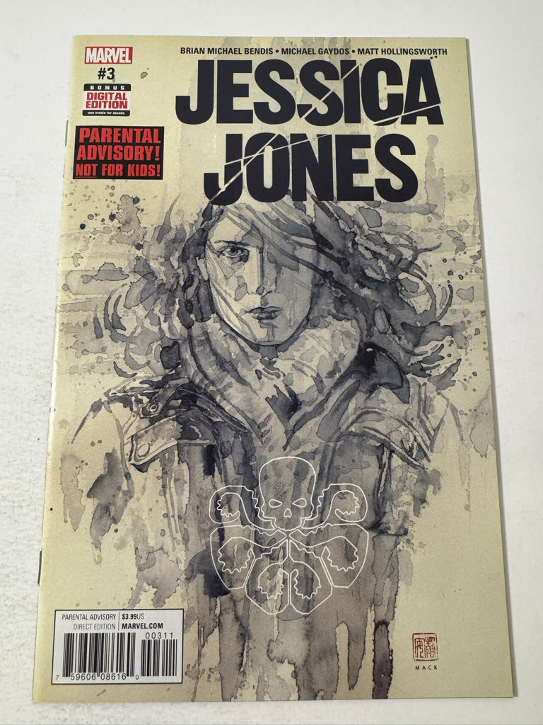 JESSICA JONES #3 NM David Mack Cover