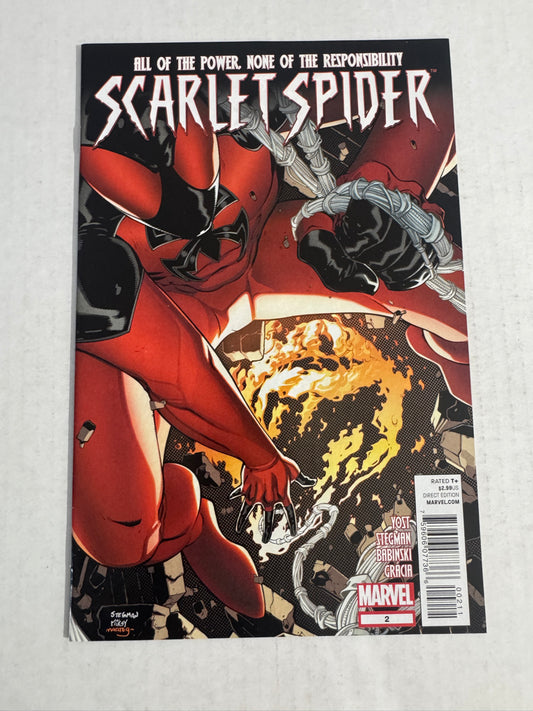 SCARLET SPIDER #2 Vol 2  VF/NM