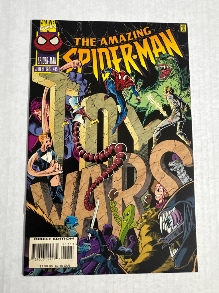 AMAZING SPIDER-MAN #413 VF/NM Mark Bagley Cover