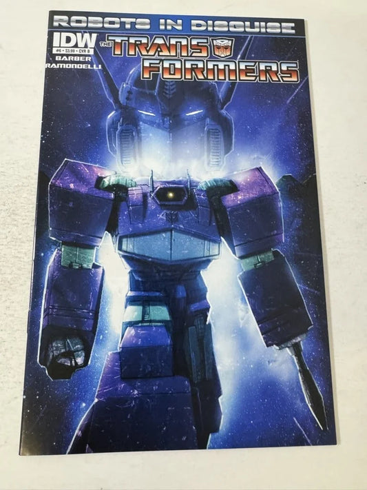 TRANSFORMERS Robots In Disguise #6 NM B Variant