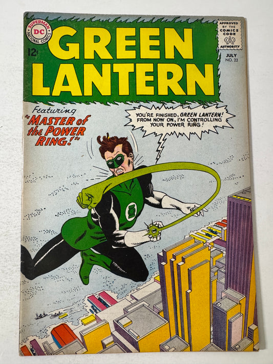GREEN LANTERN #22 FN (incomplete)