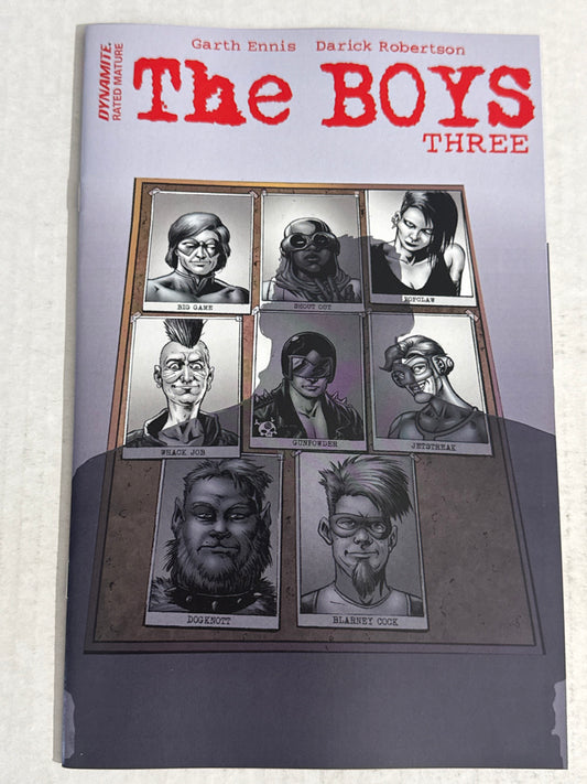 THE BOYS #3 NM Darrick Robertson Blind Bag Variant