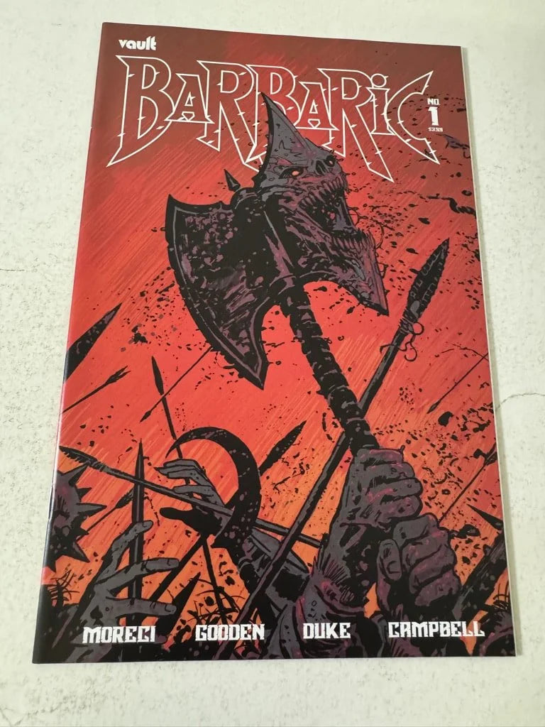 BARBARIC #1 NM B Hixon Variant