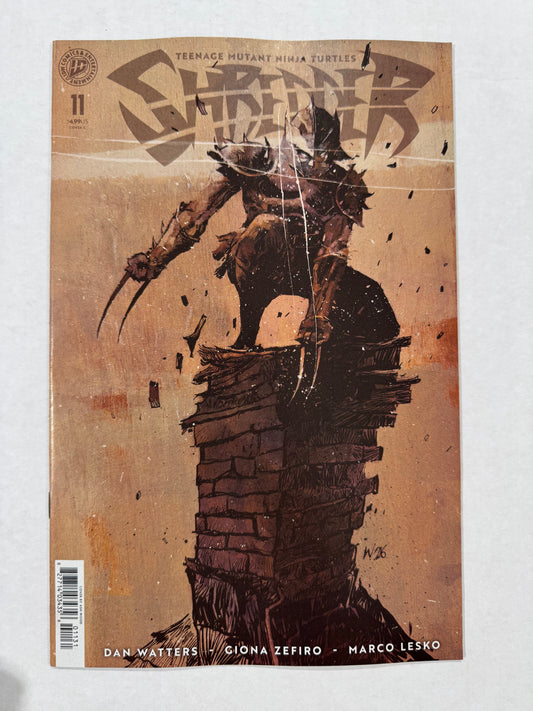 TEENAGE MUTANT NINJA TURTLES: SHREDDER #11 NM Cover C Ashley Wood Variant