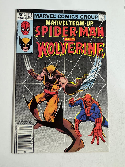 MARVEL TEAM-UP #117 NM Bob Layton Cover NEWSSTAND