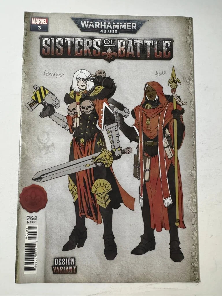 WARHAMMER 40.000 Sisters of Battle #3 1:10 Design Variant
