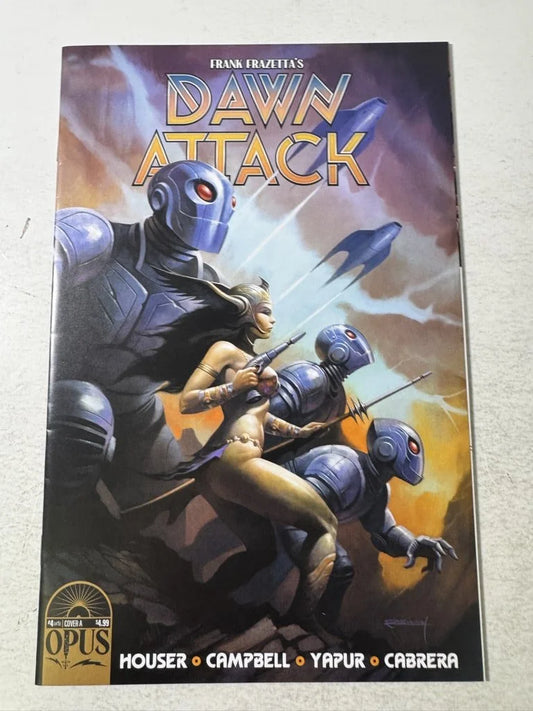 FRANK FRAZETTA'S DAWN ATTACK #4 NM-