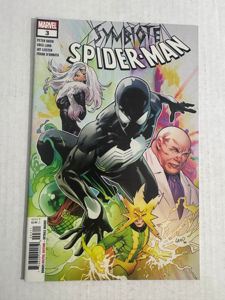 SYMBIOTE SPIDER-MAN #3 NM Greg Land Cover