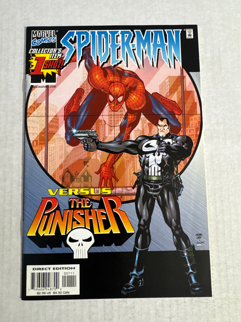 SPIDER-MAN VERSUS THE PUNISHER #1 NM-