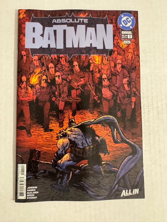 ABSOLUTE BATMAN ANNUAL #1 NM 4th Print Daniel Warren Johnson Cover