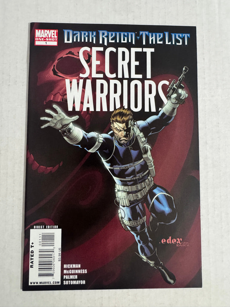 SECRET WARRIORS DARK REIGN THE LIST #1 Ed McGuinness Cover