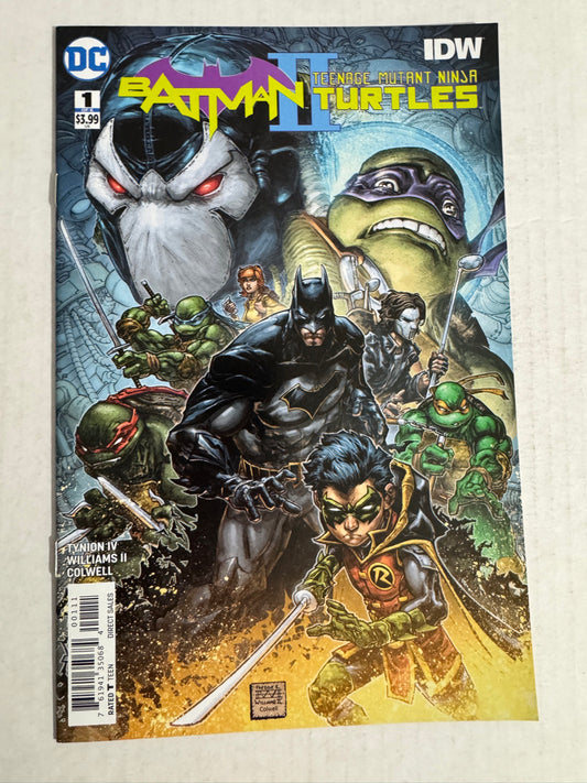 BATMAN TEENAGE MUTANT NINJA TURTLES II #1 NM