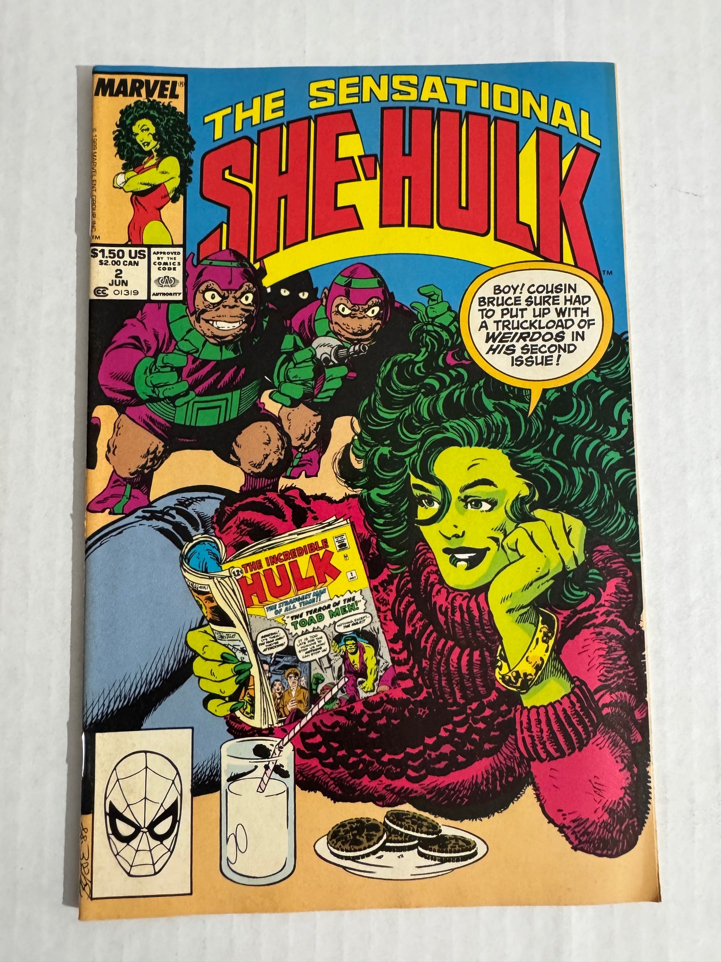 SENSATIONAL SHE-HULK #2 VF/NM