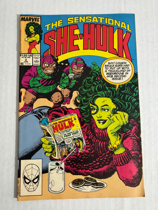 SENSATIONAL SHE-HULK #2 VF/NM