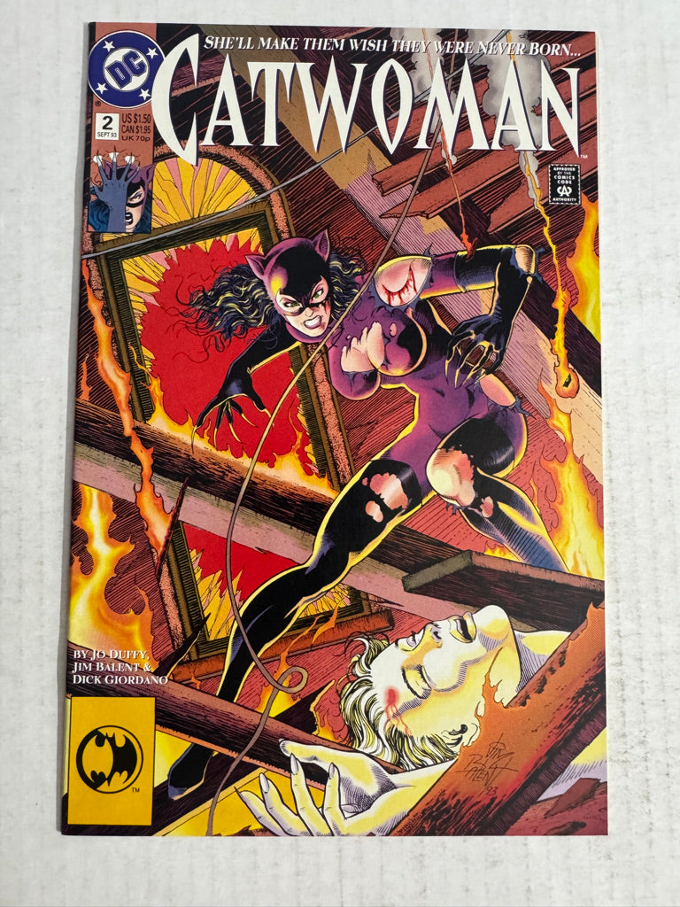 CATWOMAN #2 Vol 2 NM Jim Balent Cover