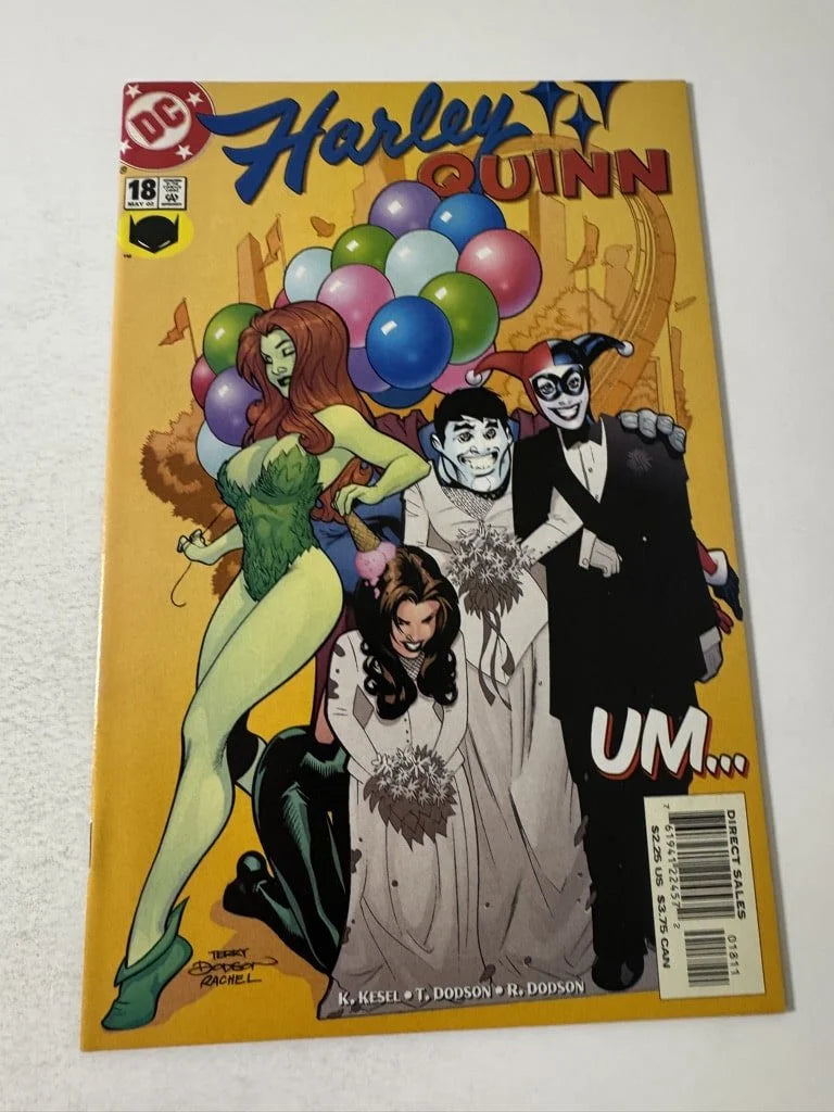 HARLEY QUINN #18 NM Terry Dodson Cover