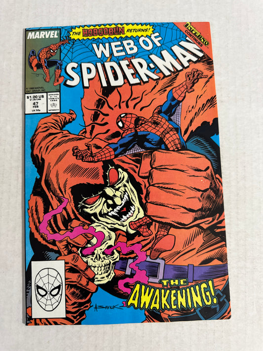 WEB OF SPIDER-MAN #47 NM-