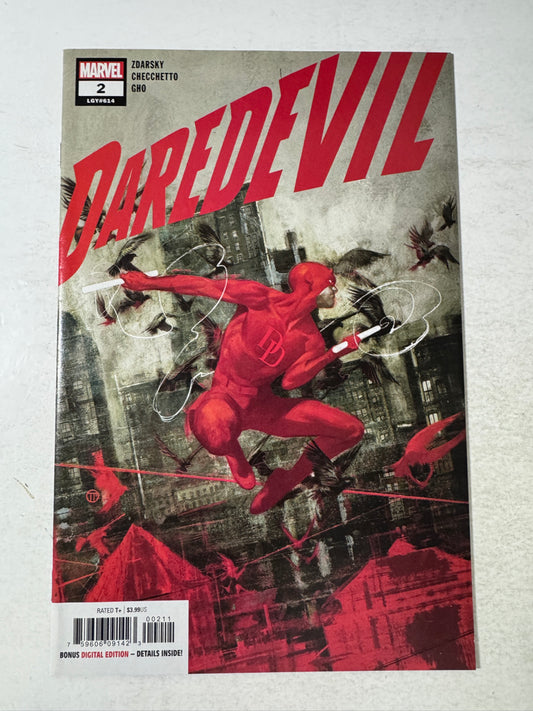 DAREDEVIL #2 Vol 6 NM Tedesco Cover