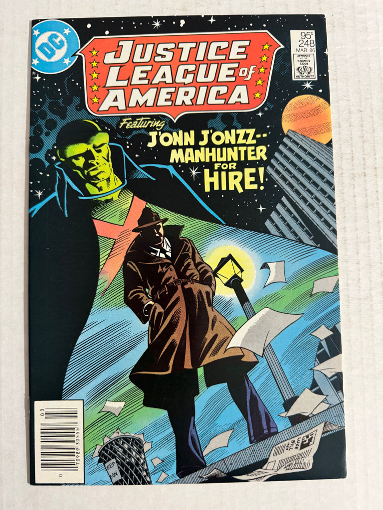 JUSTICE LEAGUE OF AMERICA #248 NM- CANADIAN PRICE VARIANT
