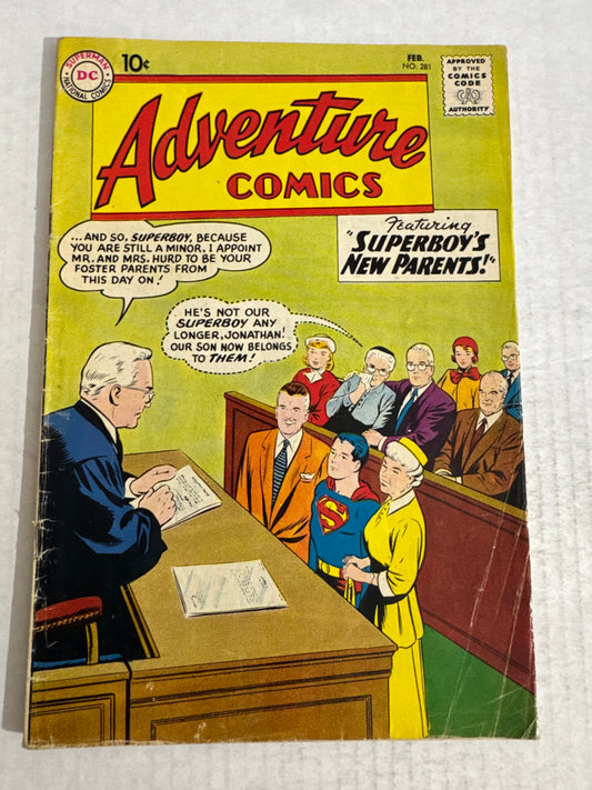ADVENTURE COMICS #281 GD/VG