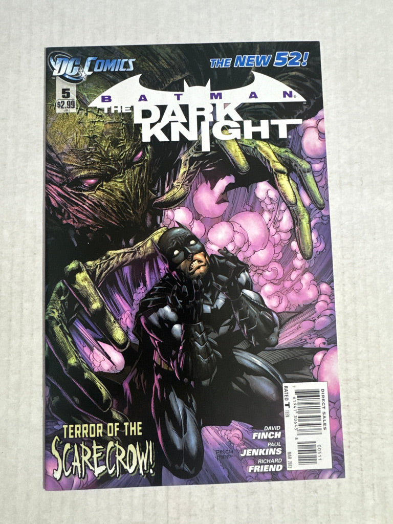 BATMAN THE DARK KNIGHT #5 Vol 2 David Finch Cover