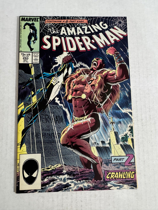 AMAZING SPIDER-MAN #293 VF Mike Zeck Cover