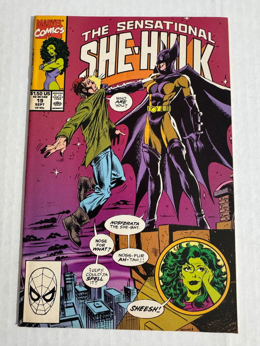 SENSATIONAL SHE-HULK #19 VF/NM Dale Keown Cover 1ST APPEARANCE