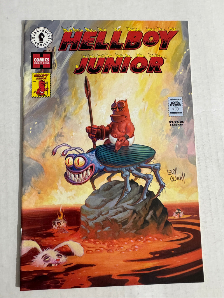 HELLBOY JUNIOR #1 NM- Bill Wray Cover