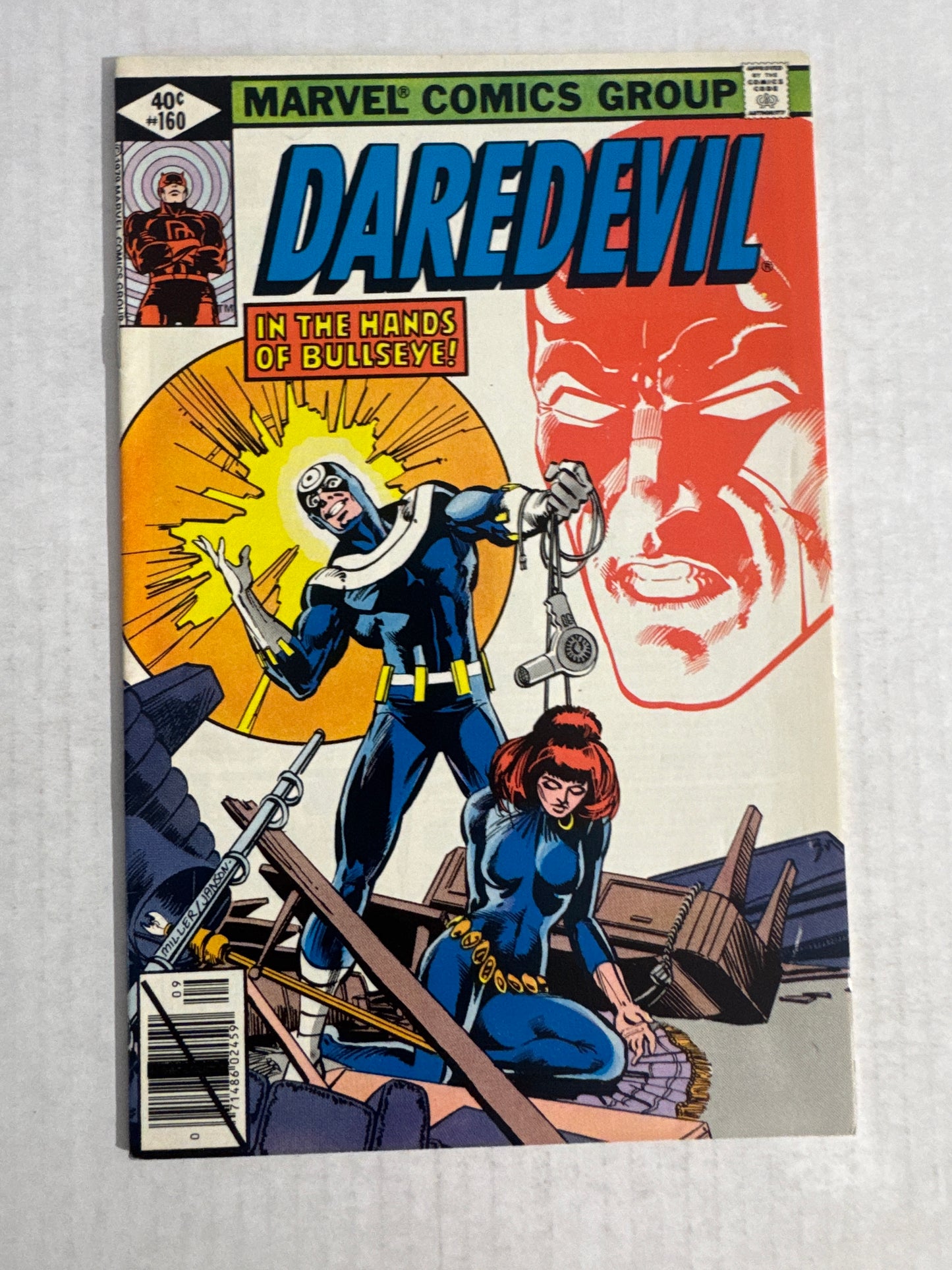 DAREDEVIL #160 VF Frank Miller Cover